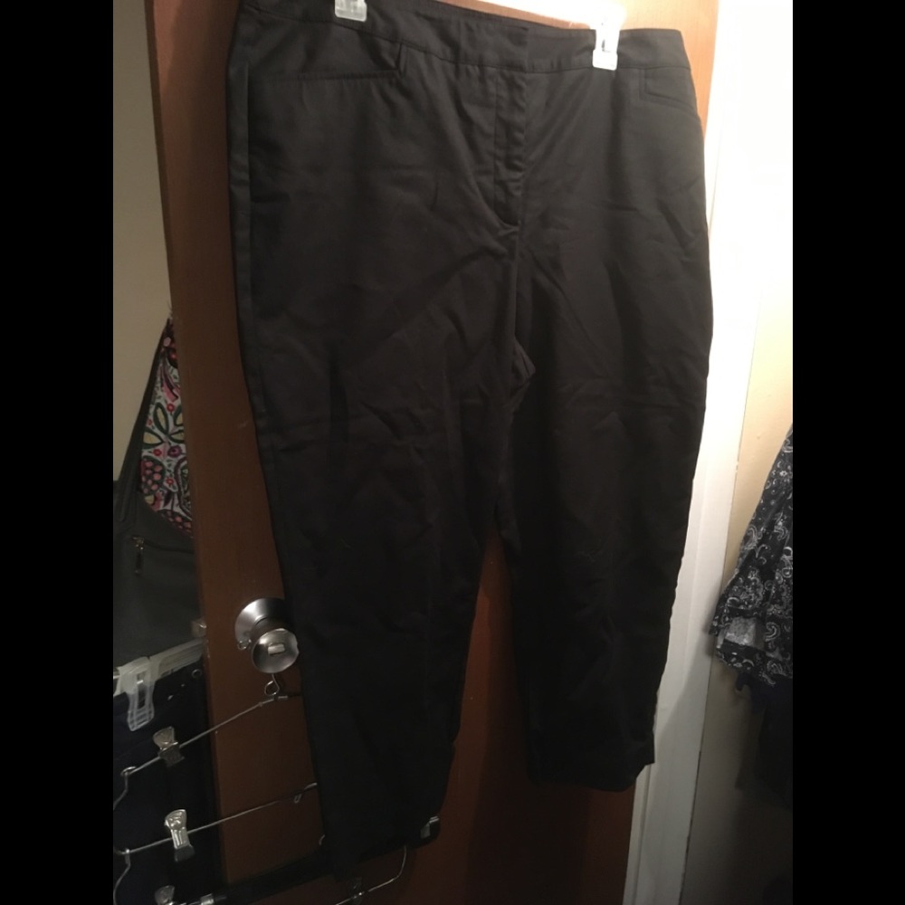 Black business casual pants